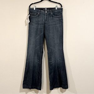 7 For All Mankind Jeans Swarovski Crystal Womens DOJO Size 31